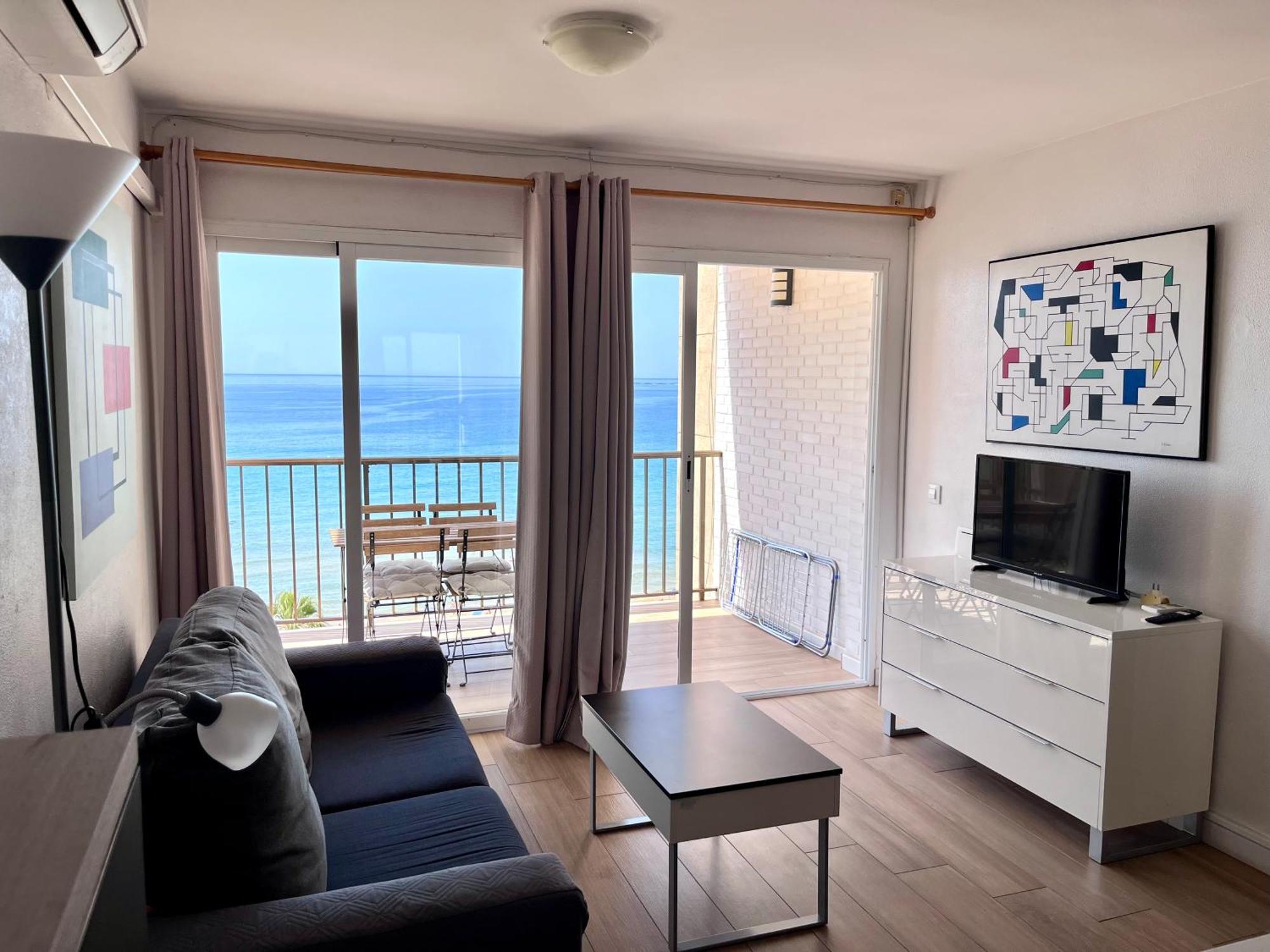 Apartamento Frente Al Mar En Calpe Con Parking Para 4 Personas Exterior photo